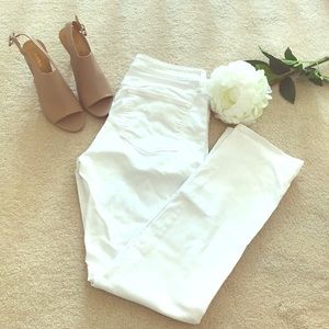 White jeans.